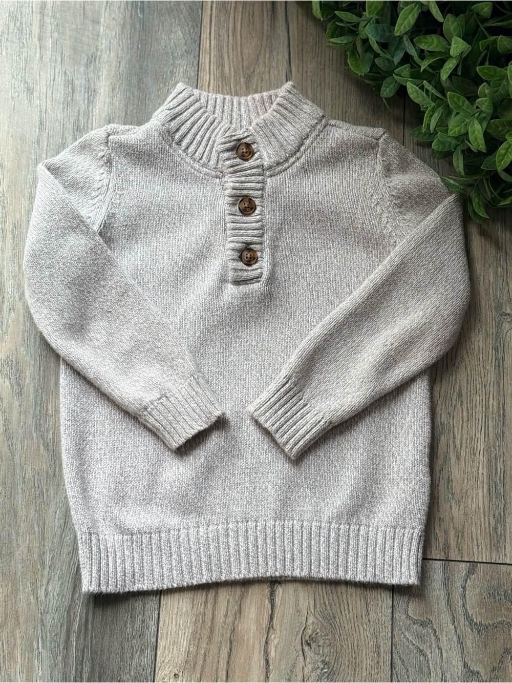 Carter's Cream Knit Sweater
